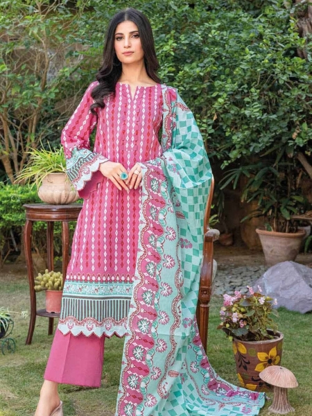 Gul Ahmed CL-32294 A 3PC Lawn Unstitched Printed Suit