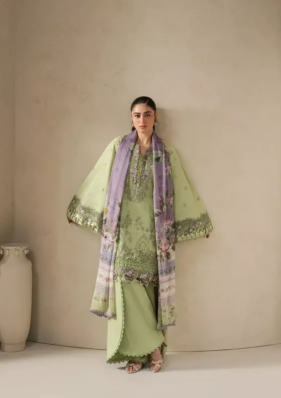 E-CRAFT by Elaf Premium Unstitched Printed Lawn 2026 | SHELAI26082506