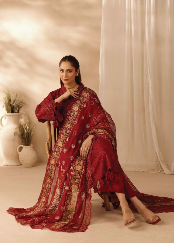 MUSKAN BY KHOOBSURAT | EXCLUSIVE EMBROIDERED LAWN COLLECTION 2026 | SHELAI26081915