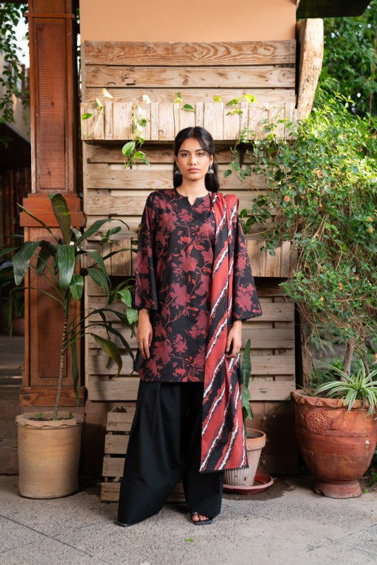 Beena By Beyond East Unstitched Collection 25 | WUE154547