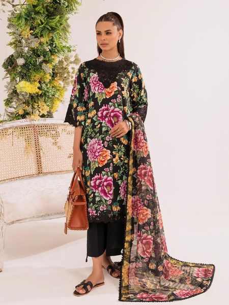 Faiza Faisal Dahlia Unstitched French Garden volume 2