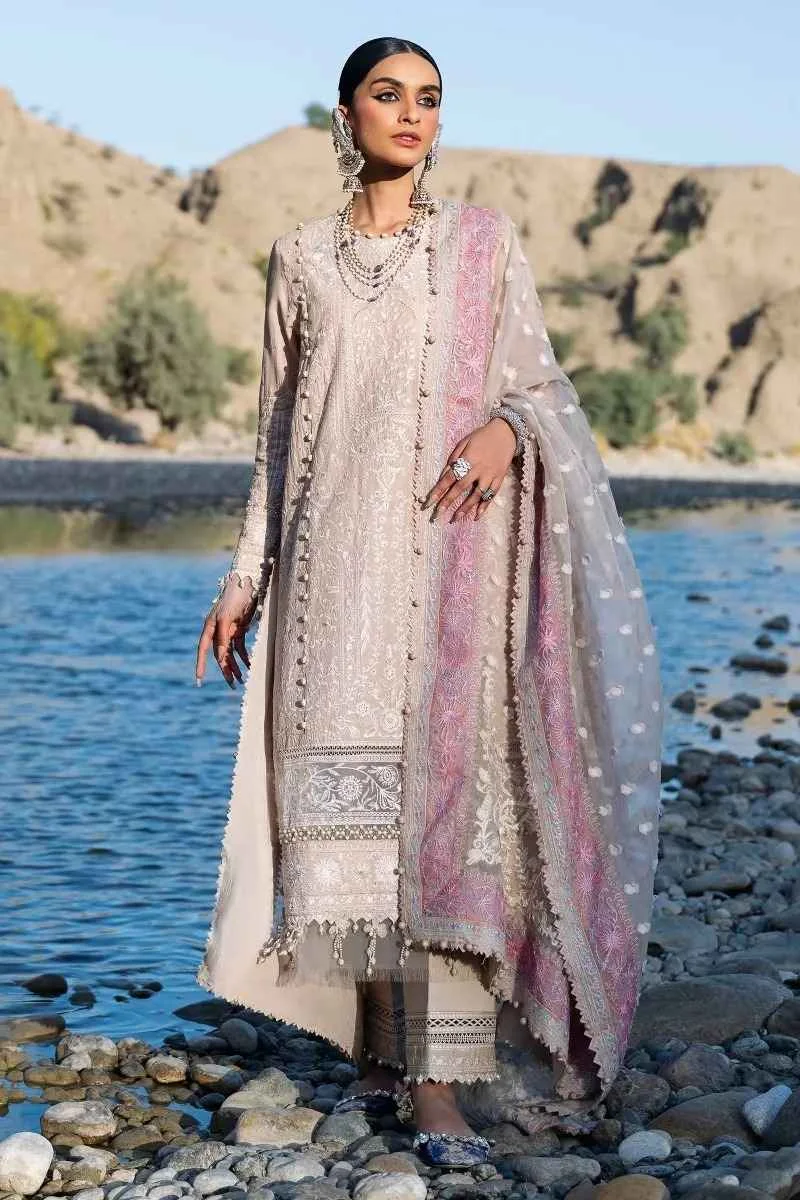 Sana Safinaz premium embroidered D-8B three pieces at Shelai