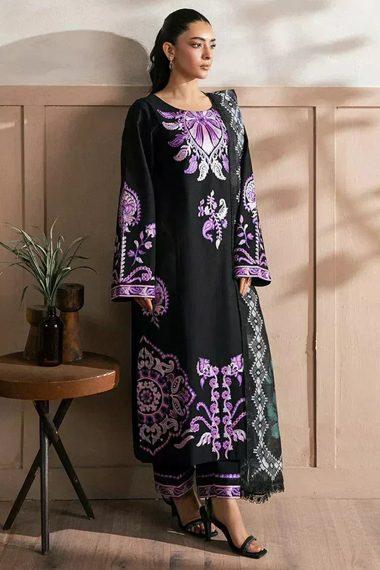 Rajbari - Parisa Premium Summer Edit - Design 01 - Unstitched | SHELAI25941