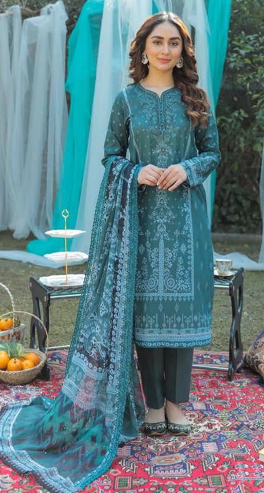 Rang e haya unstitched embroidered GRH2303 A3 3 piece at Shelai