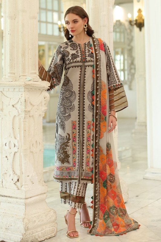 Charizma Aniq Vol 1 Unstitched Collection 2025 | AN5-08
