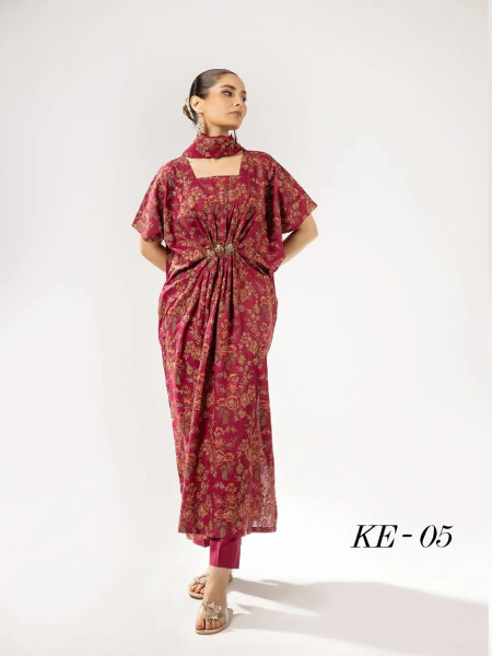 Elegance Emb Lawn By Khoobsurat'24 KE-05