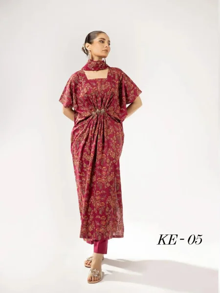 Elegance Emb Lawn By Khoobsurat'24 KE-05