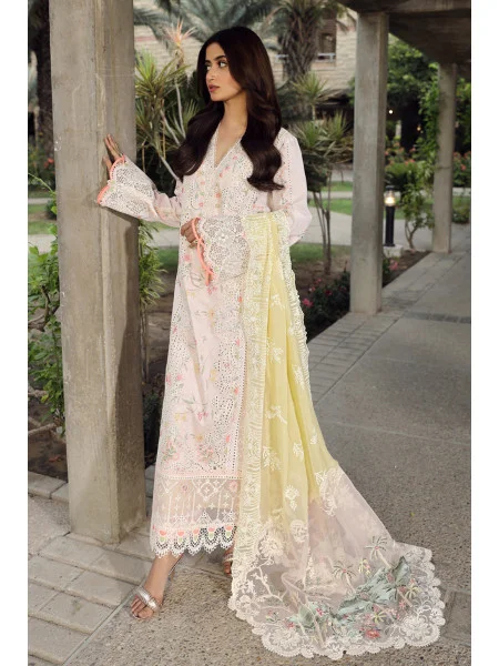 QALAMKAR PS-03 IRSA FESTIVE LAWN ''24 UNSTITCHED COLLECTION