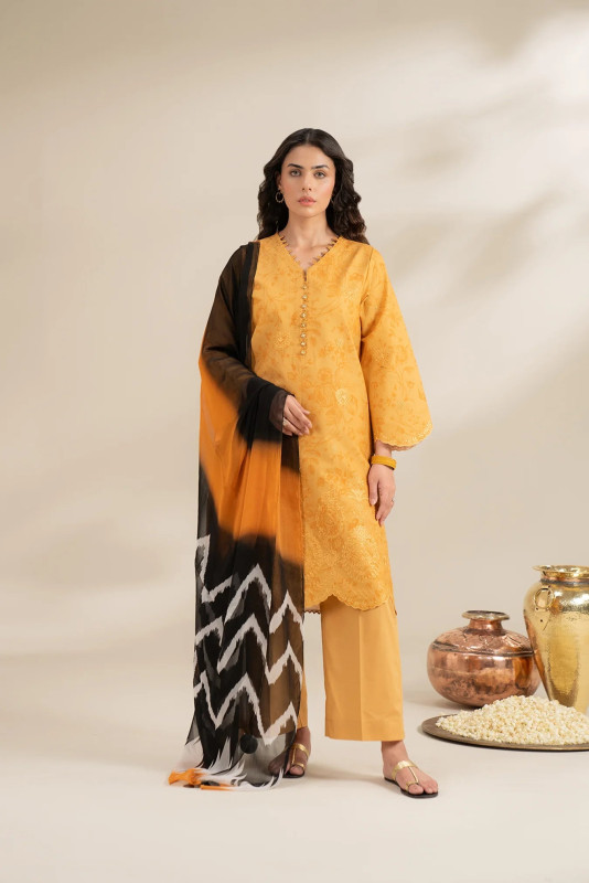 Beena By Beyond East Unstitched Collection 25 | wue251542