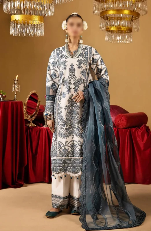 Ishq Festive Lawn Collection By Minha | Roshni | SHELAI19069