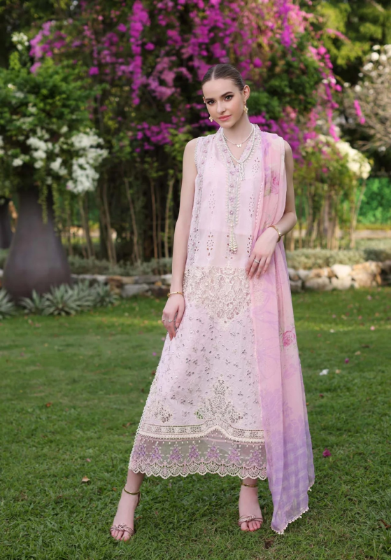 Noor By Saadia Asad - Luxury Chikankari Lawn | 11A