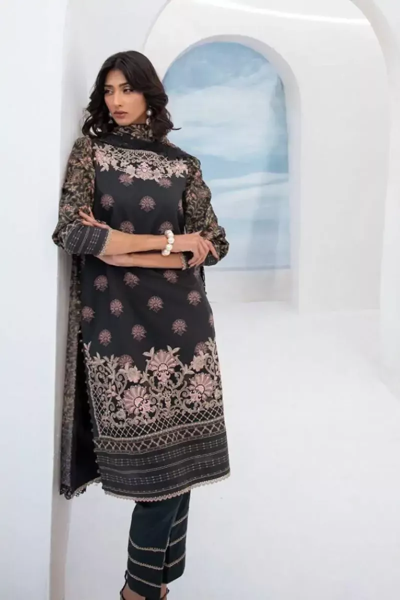 Gul Ahmed Khaab Luxury Unstitched | SHELAI13471