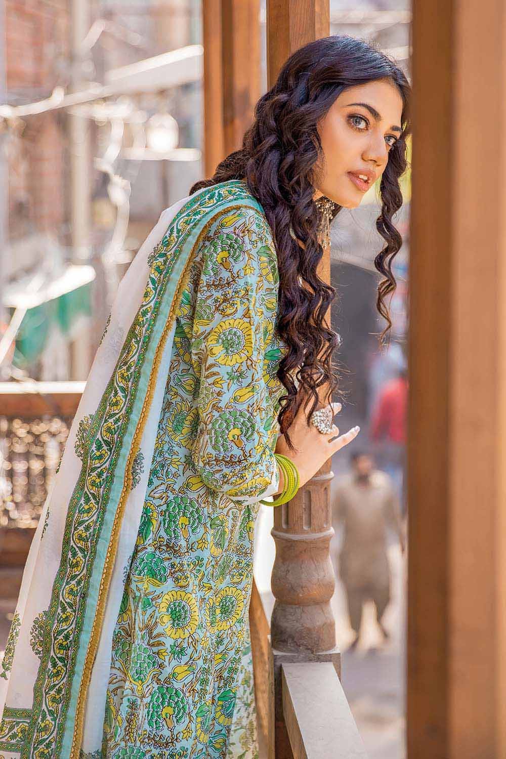 Gul Ahmed unstitched printed lawn CL-32241A 3PC at Shelai