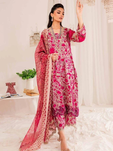 Charizma Tabeer CTW-04 Unstitched Silk Edit Collection'23