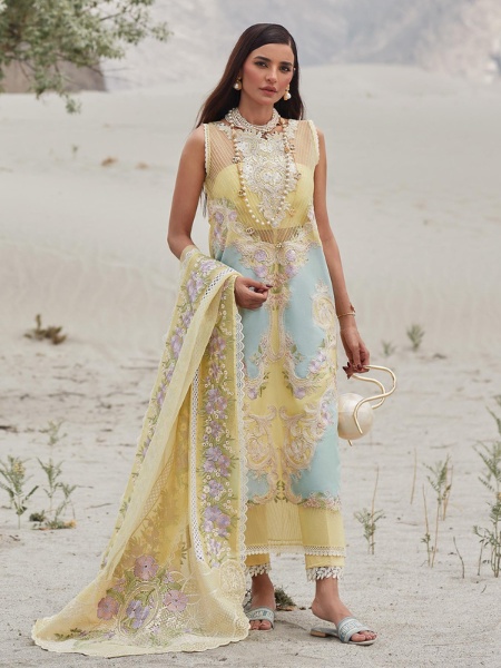 Crimson Marori Dreams - D8 A by Saira Shakira Luxury Lawn Collection