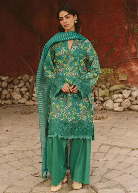 Ayzel by Afrozeh Embroidered Lawn Suits Unstitched | SHELAI26783