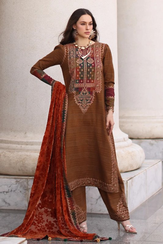 Charizma Poshima Unstitched VoL-3 | PSW5-18