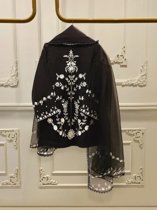 AGHA NOOR -   3 Piece - Pure Embroidered S112793