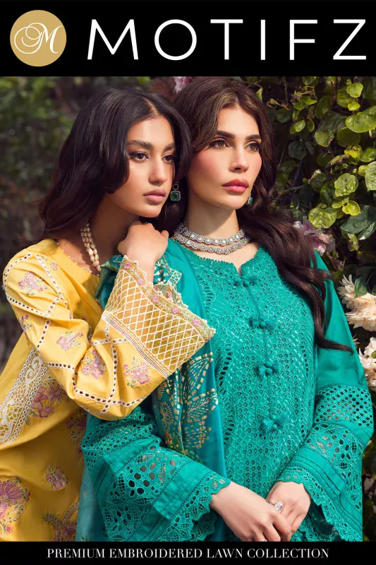 Motifz Unstitched Lawn Collection 25