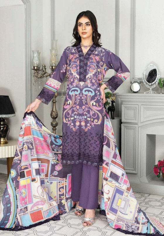 Mashaal by Riaz arts Exclusive Lawn Printed Collection | D4