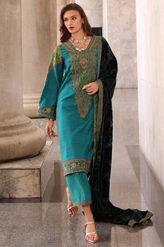 Charizma Poshima Unstitched VoL-3 | PSW5-19