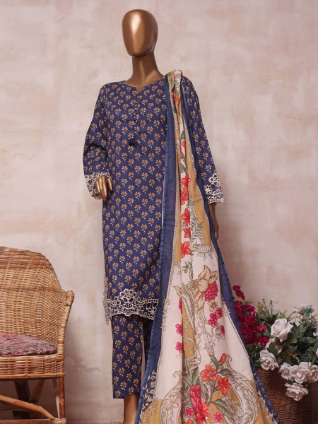 Sada Bahar CW-1241-Blue Mid Summer Pret Embroidered Cutwork Collection 2023