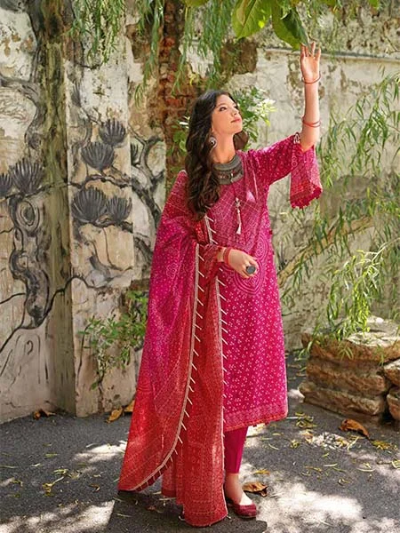 Gul Ahmed CL32039A three piece printed lawn chunri collection