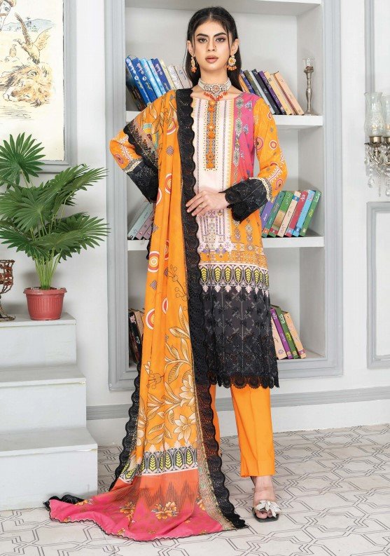 Mashaal by Riaz arts Exclusive Lawn Printed Collection | D7