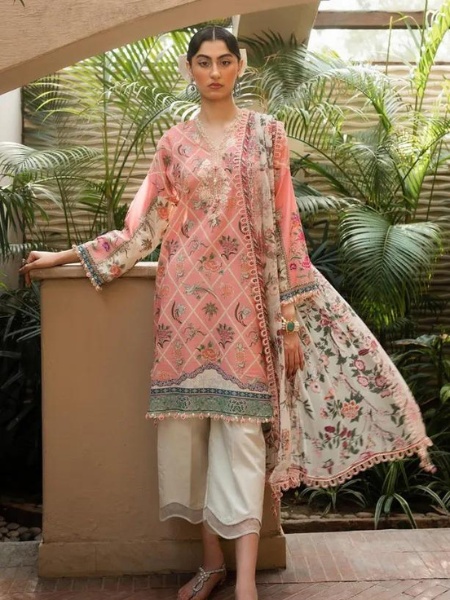 Sana Safinaz Muzlin M232-004B-CI Summer Volume-02 Collection 2023