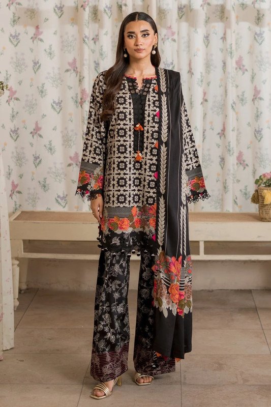 Charizma Range | Unstitched Printed Lawn collection 2026 | SHELAI26082806