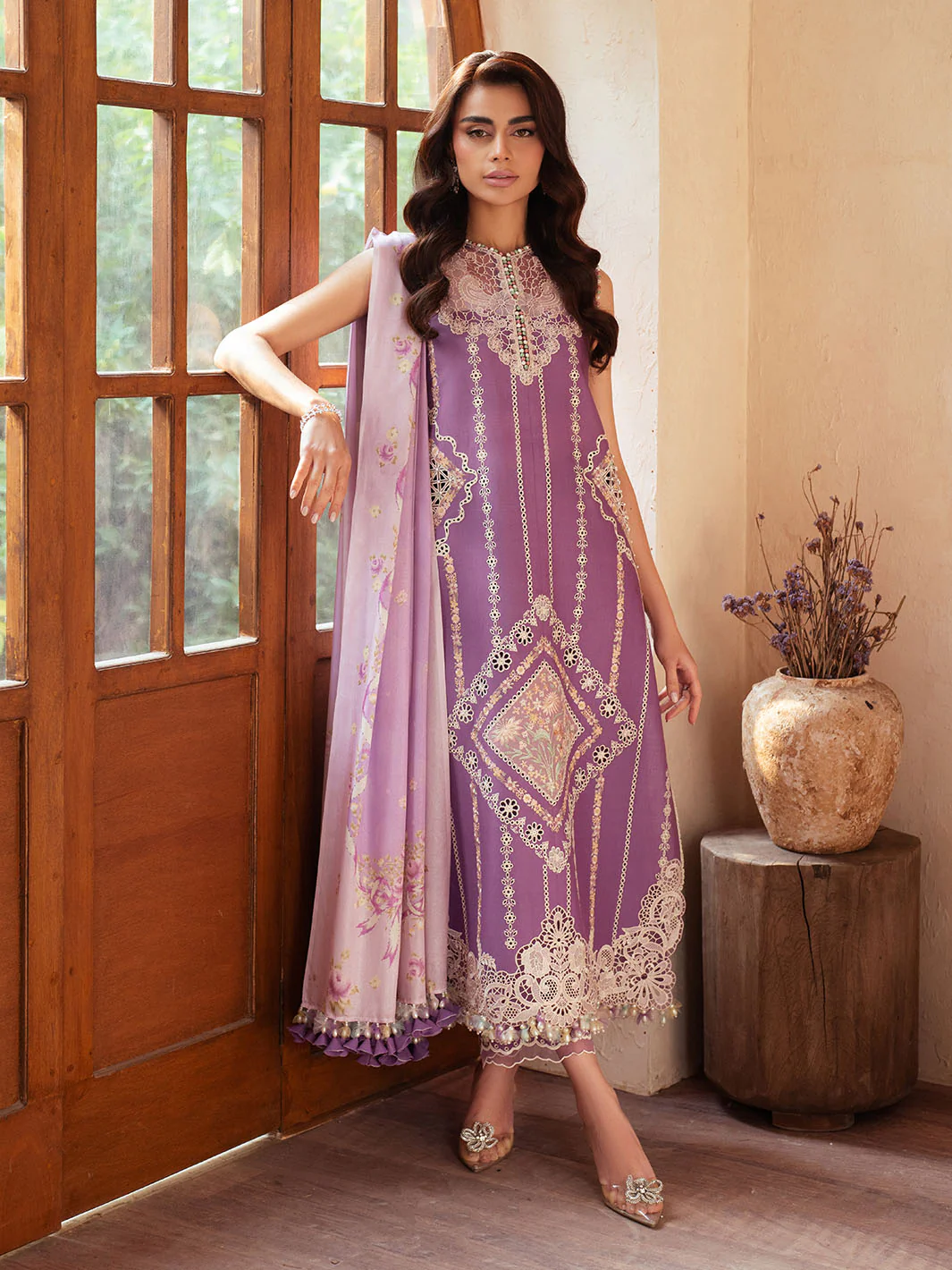 BINILYAS Mehroze 3 PC LAWN | 96 - A