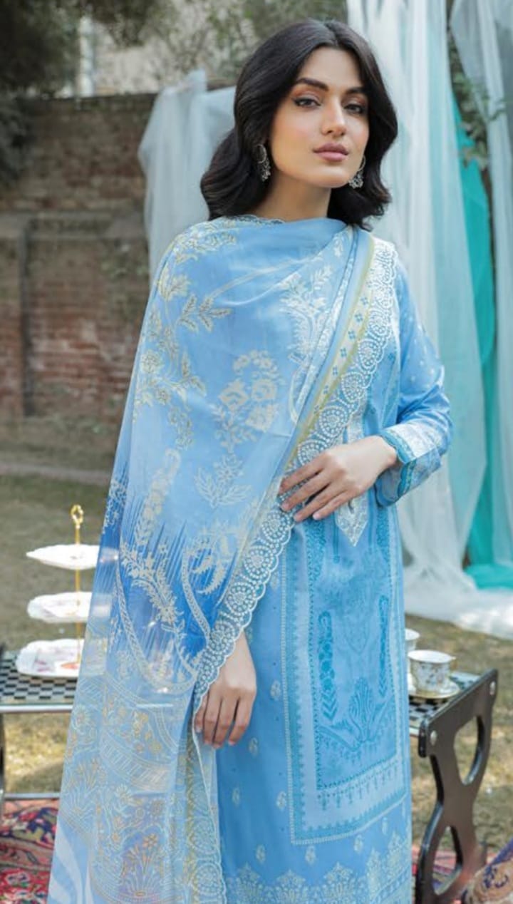 Rang e haya unstitched embroidered GRH2303 A4 3 piece at Shelai