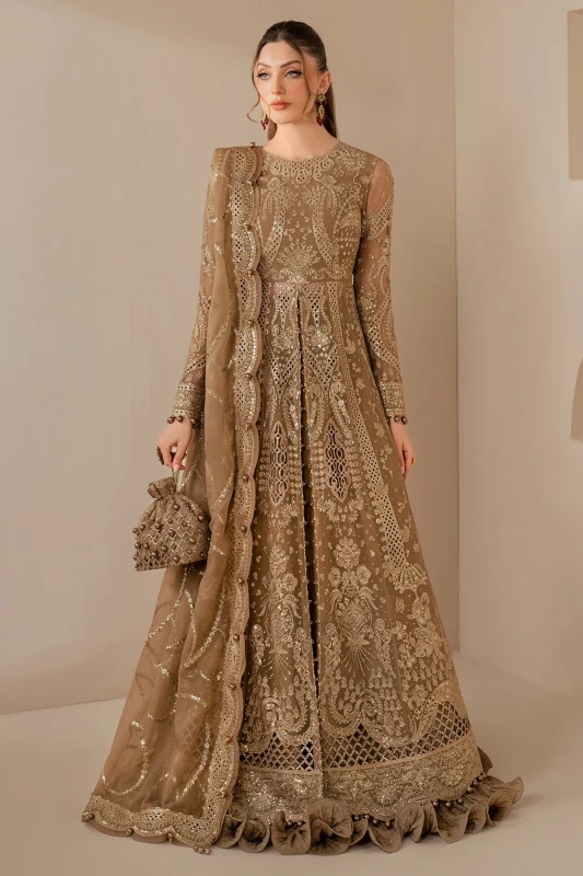 JAZMIN WEDDING FORMALS EMBROIDERED CHIFFON | WF'25-04