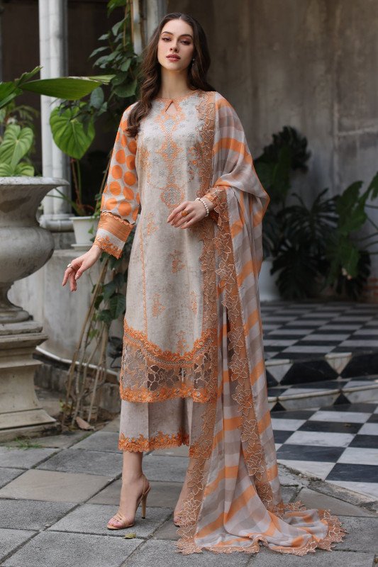 Charizma Miraas Vol 1 Unstitched Collection 2025 | CMR5-02