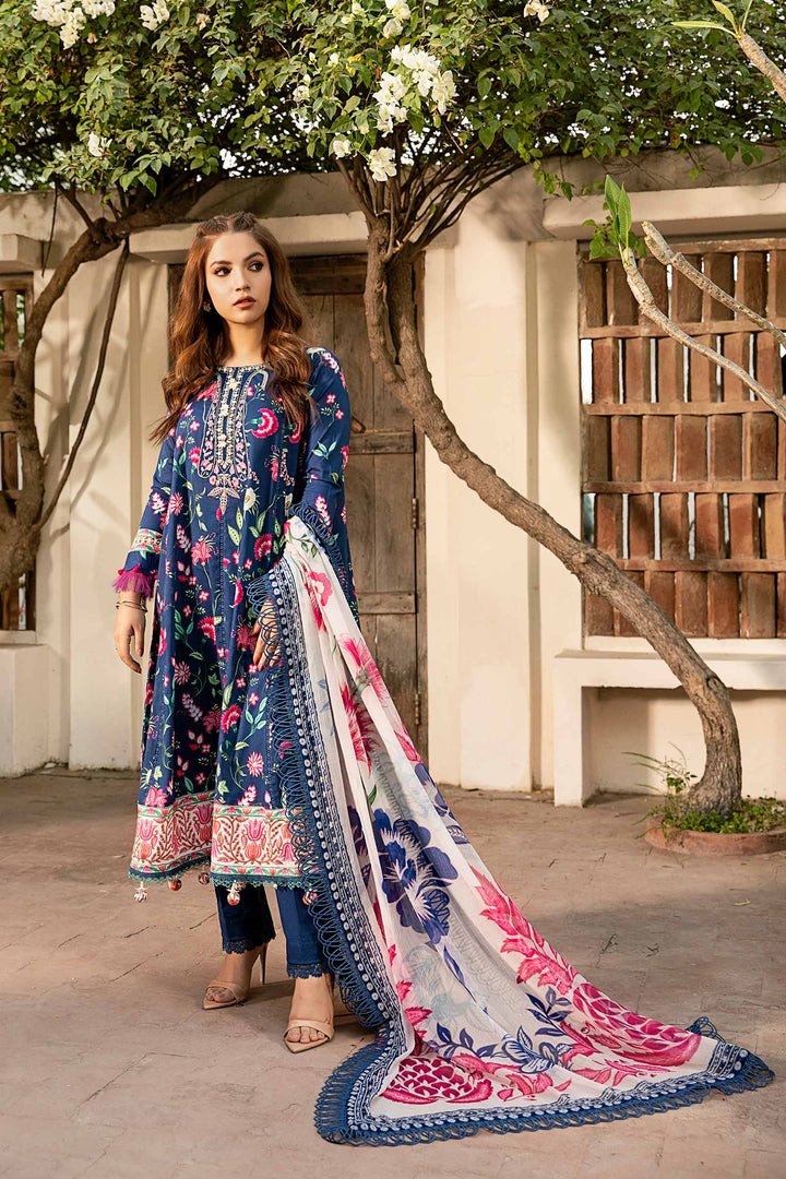 M.Basics by Maria B Unstitched Lawn Exclusive Collection | D19
