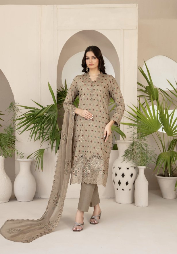 Tawakkal Lumina Unstitched | D-3017