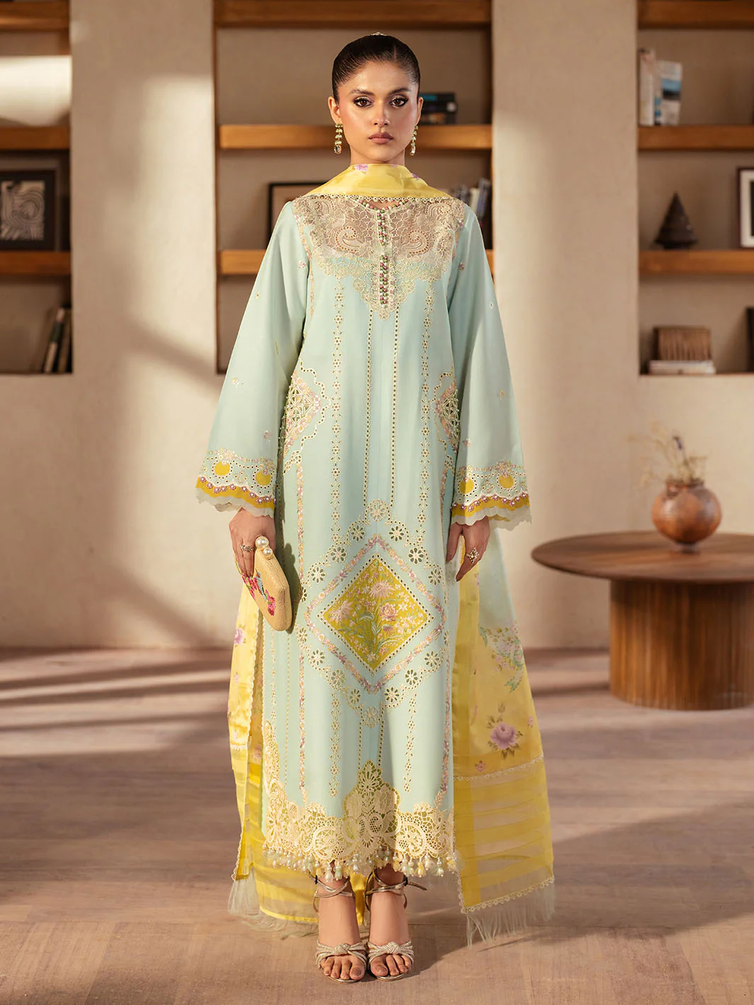 BINILYAS Mehroze 3 PC LAWN | 96 - B