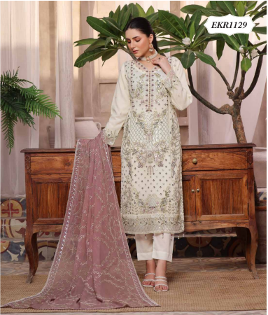 BIN HAMEED || ZAIFAA Luxury Chiffon || EKR 1129