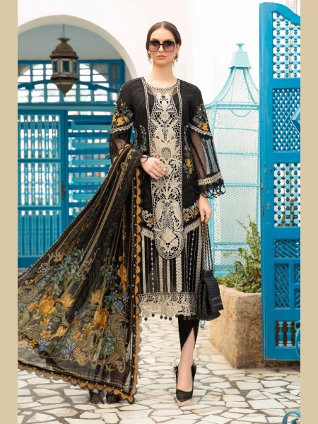 MARIA B LAWN D2415-B VOLUME 25 UNSTITCHED COLLECTION