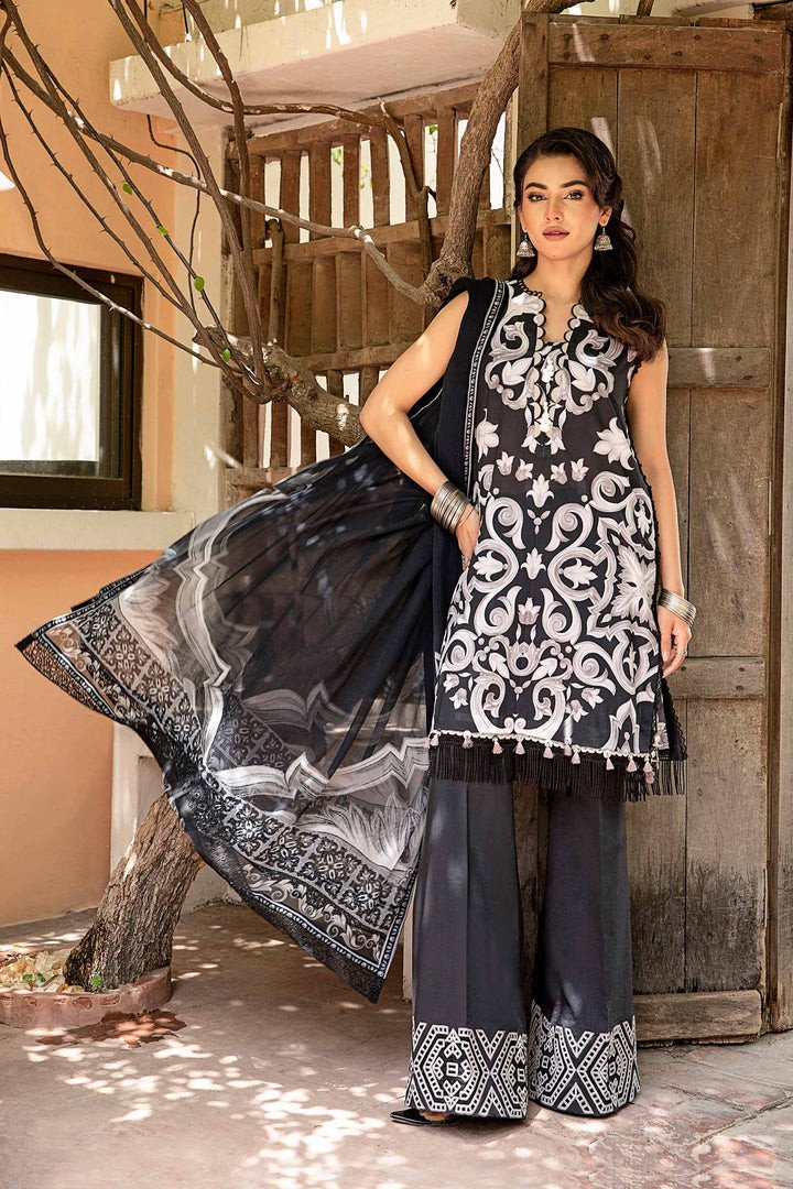 M.Basics by Maria B Unstitched Lawn Exclusive Collection | D6