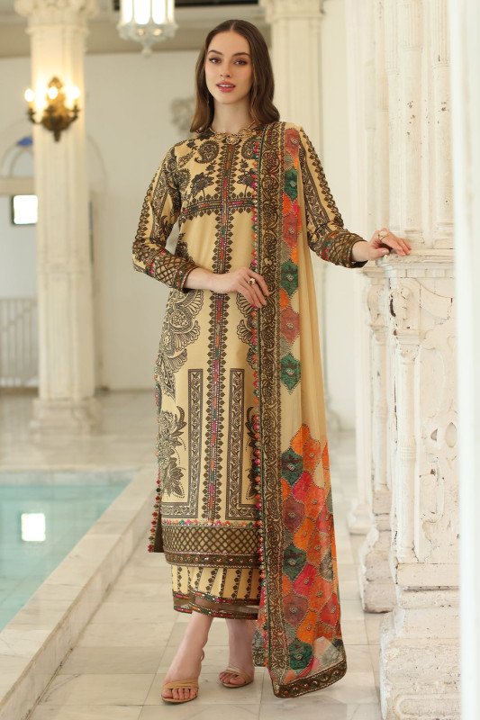 Charizma Aniq Vol 1 Unstitched Collection 2025 | AN5-04