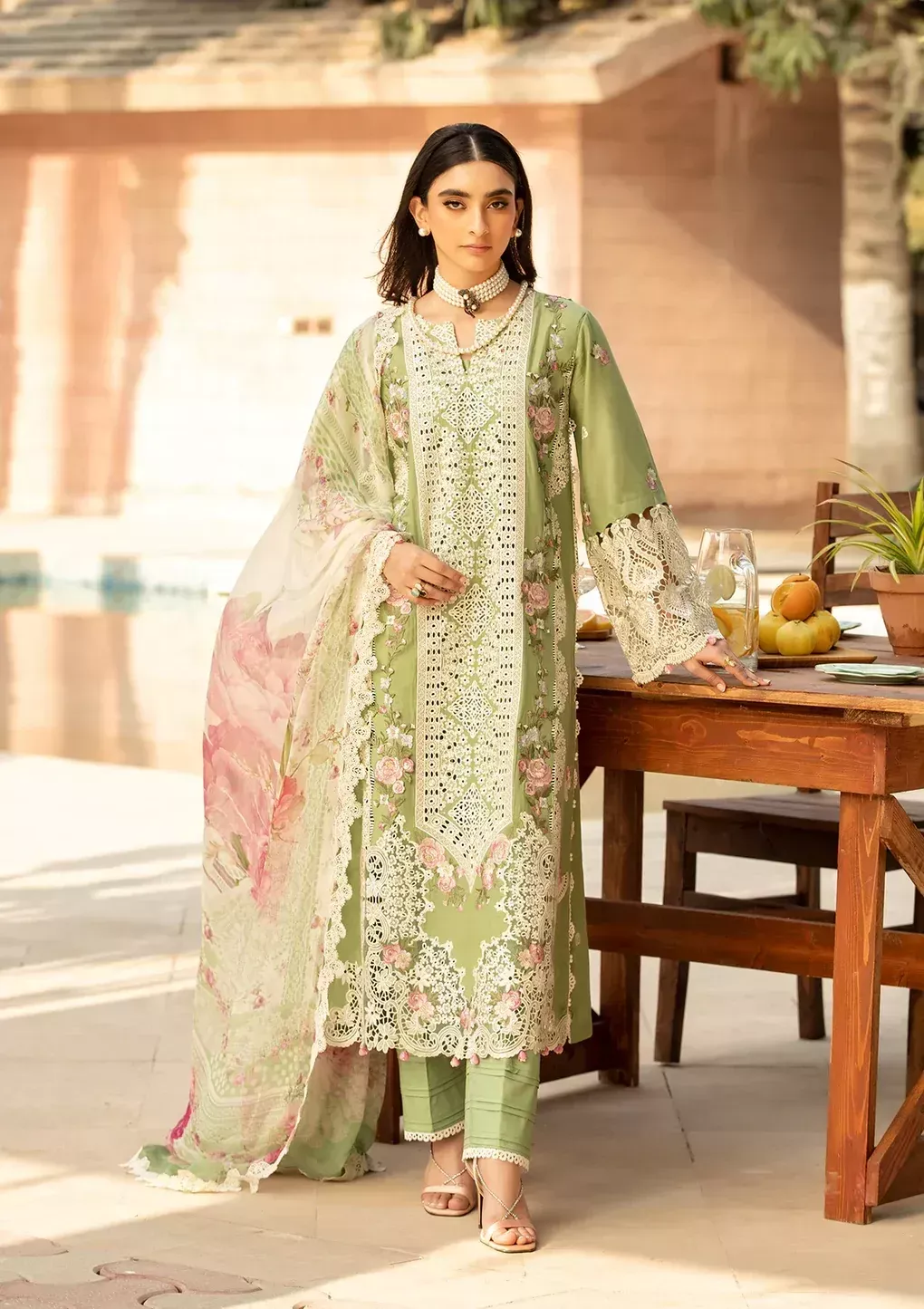 ELM-08 FIZZAH | Elaf | Luxury Lawn 2025 | SHELAI25824