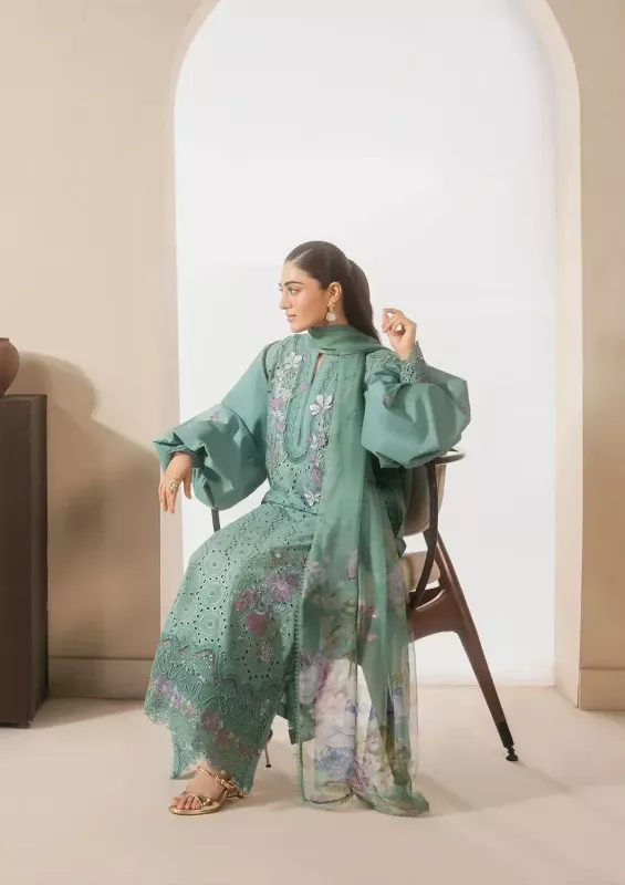 E-CRAFT by Elaf Premium Unstitched Printed Lawn 2026 | SHELAI26082507