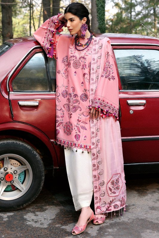 ZAHA Lawn 2025 – Unstitched Exclusive Collection | ZARIAH (ZL25-09 B)
