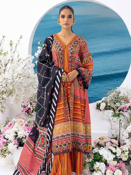 GUL AHMED HERITAGE STORY CL-32477 Unstitched Printed Lawn Collection 2023