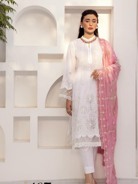 Khoobsurat Ek-407 Elegant Swiss Collection at Shelai in Bangladesh