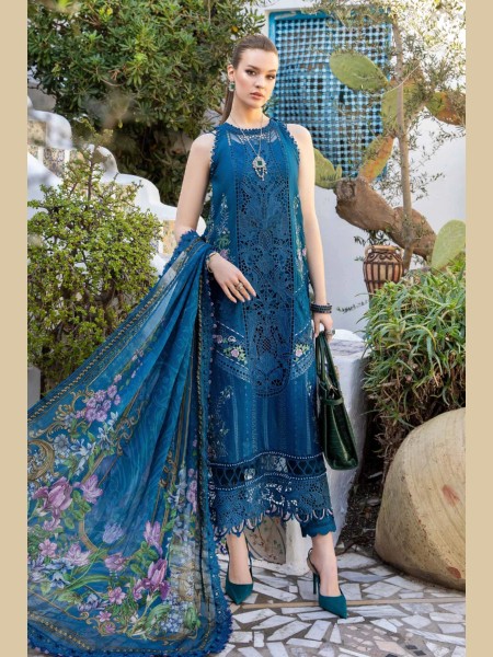 MARIA B LAWN D2415-A VOLUME 25 UNSTITCHED COLLECTION