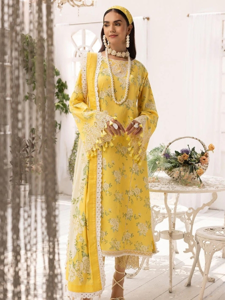 NaaZaan Nyla Unstitched Summer Collection By Faiza Faisal