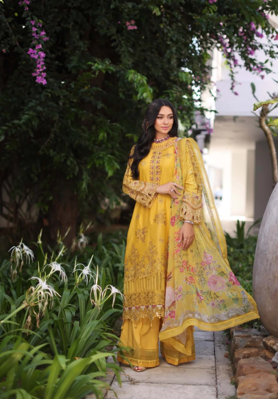 Noor By Saadia Asad - Luxury Chikankari Lawn | 8B