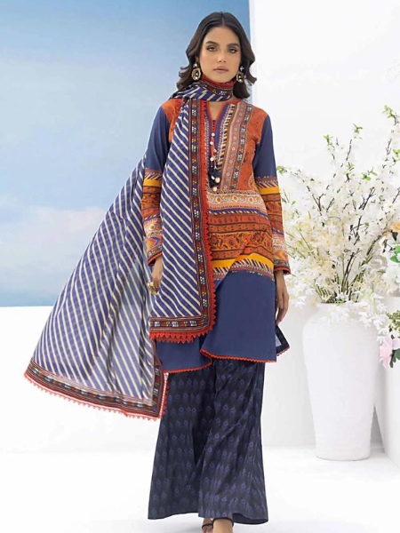 GUL AHMED HERITAGE STORY CL-32474 Unstitched Printed Lawn Collection 2023